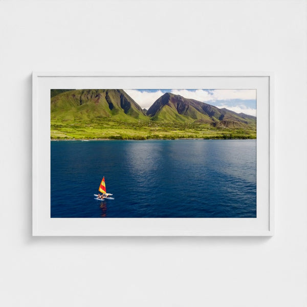 Outrigger Sailboat, West Maui