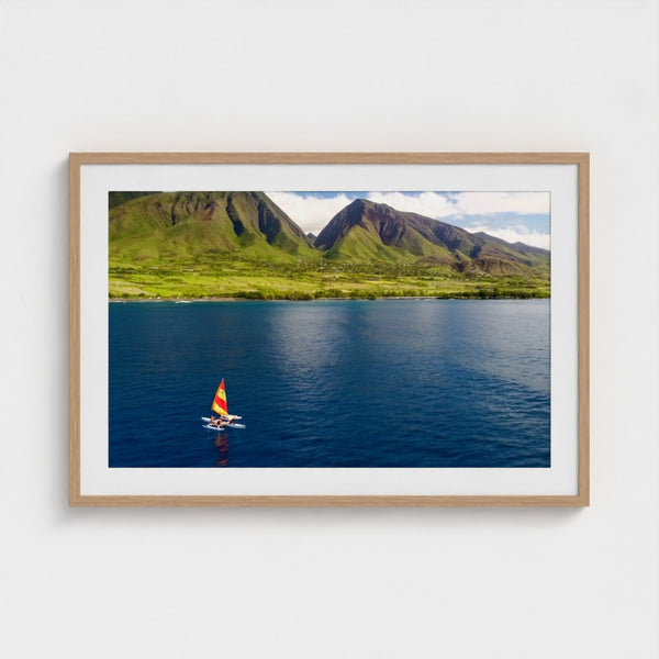 Outrigger Sailboat, West Maui
